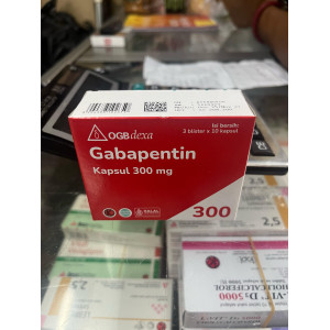 Gabapentin Kapsul 300 mg OGB Dexa – 3 Blister x 10 Kapsul
