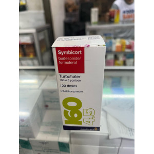 Symbicort Turbuhaler 160/4.5 mcg 120 Doses – Inhalation Powder