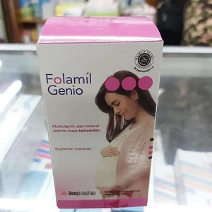 Folamil Genio Suplemen Ibu Hamil & Menyusui 30 Kapsul